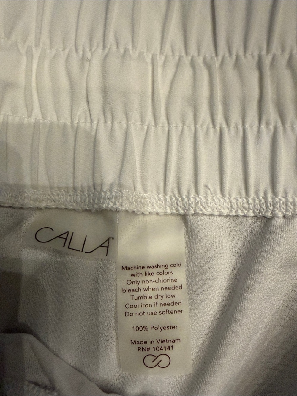 Calia White Women’s Athletic Shorts lrg - STUFF Accent mk up bag 2 pc bundle - Picture 5 of 5